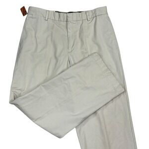 Dockers Khaki Pants Mens 36X32 Stain Defender Stone Gray Chino New with Tags